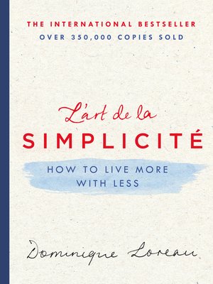 cover image of L'art de la Simplicité